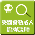 受觀察勒戒人流程說明